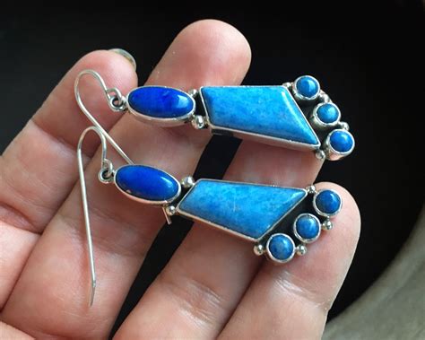 Lapis Lazuli and Denim Lapis in Native American Jewelry.